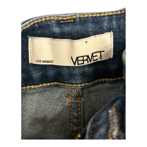 Vervet Extreme Flare Women's Jeans with Leg Inserts - Picture 2 of 16